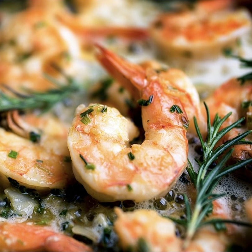 Pesto Shrimp Penne Pasta