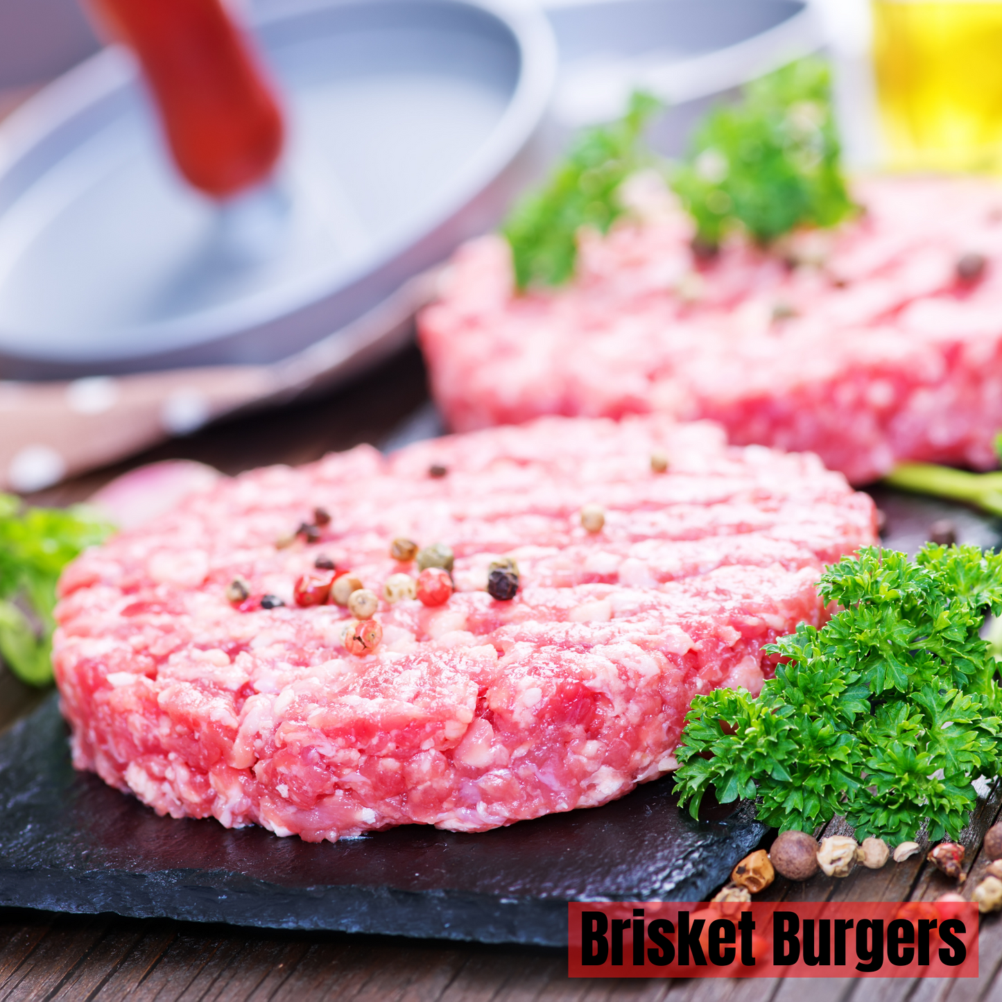 Gourmet Brisket Burgers