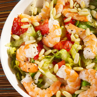 Grilled Shrimp & Bean Salad